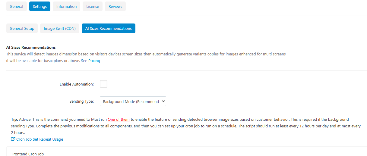 API image
