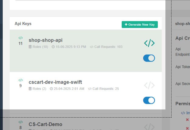 API image