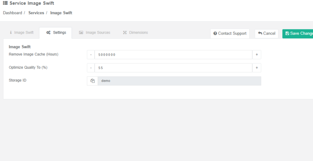 API image
