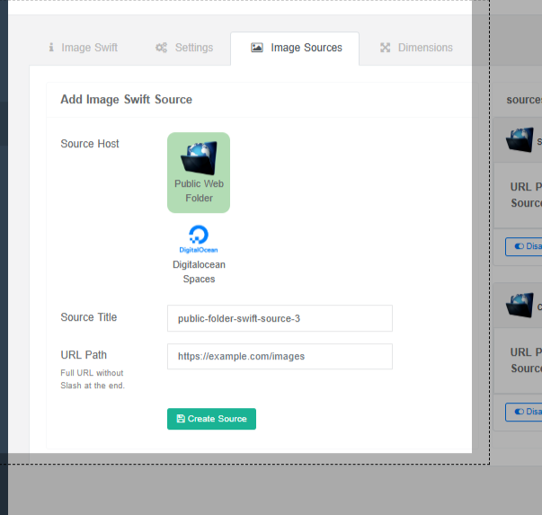 API image